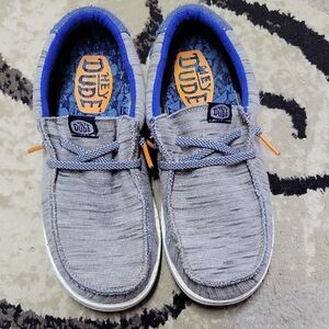Hey Dude Kids Gray Shoes